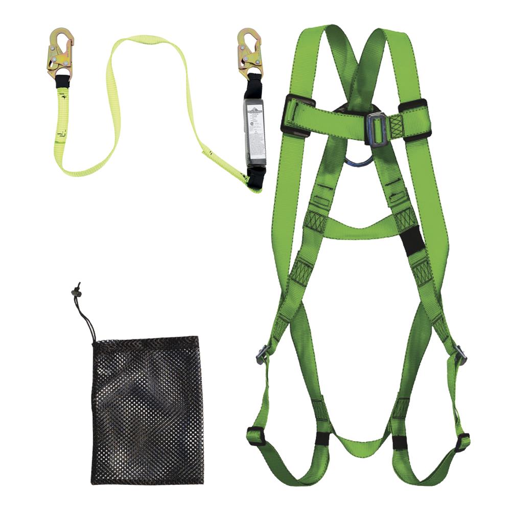 Compliance Fall Protection Kits - SP Lanyard - Mesh Bag
