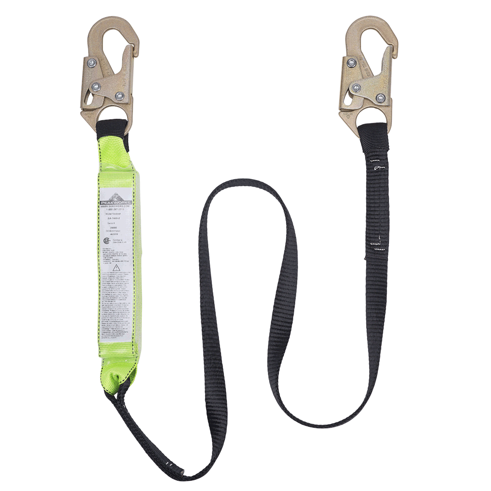 E6 Shock Absorbing Lanyards - SP - Single Leg 