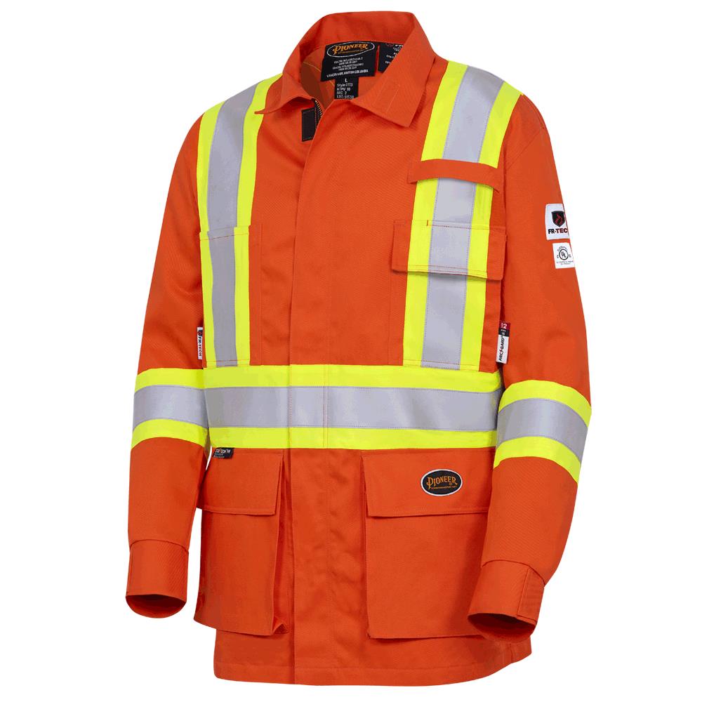 FR-Tech® 88/12 Flame-Resistant Hi-Viz Safety Jacket