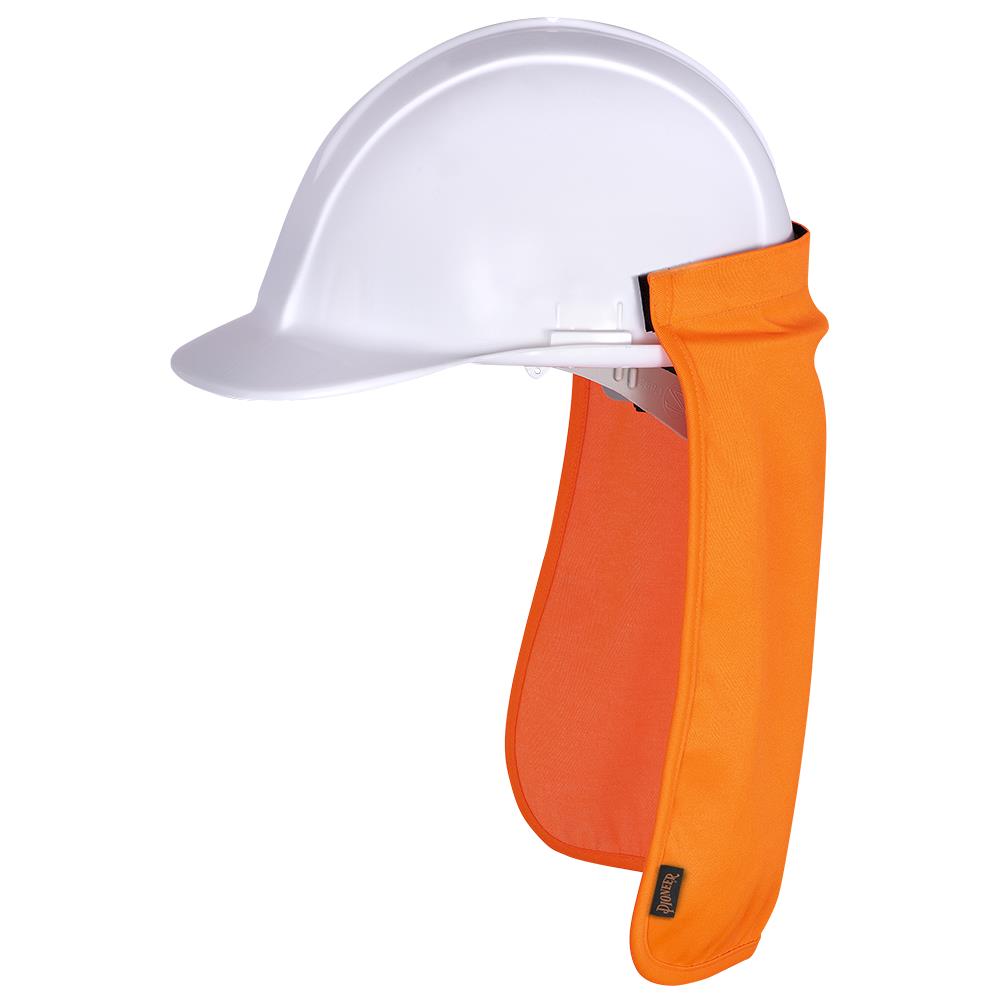 Hard Hat Sun Shade - Orange