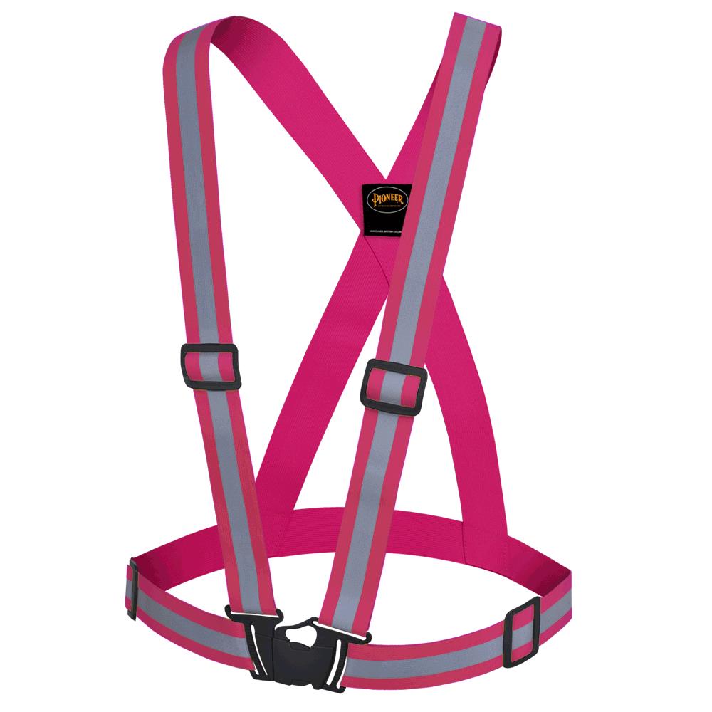 Hi-Viz Adjustable Safety Sash