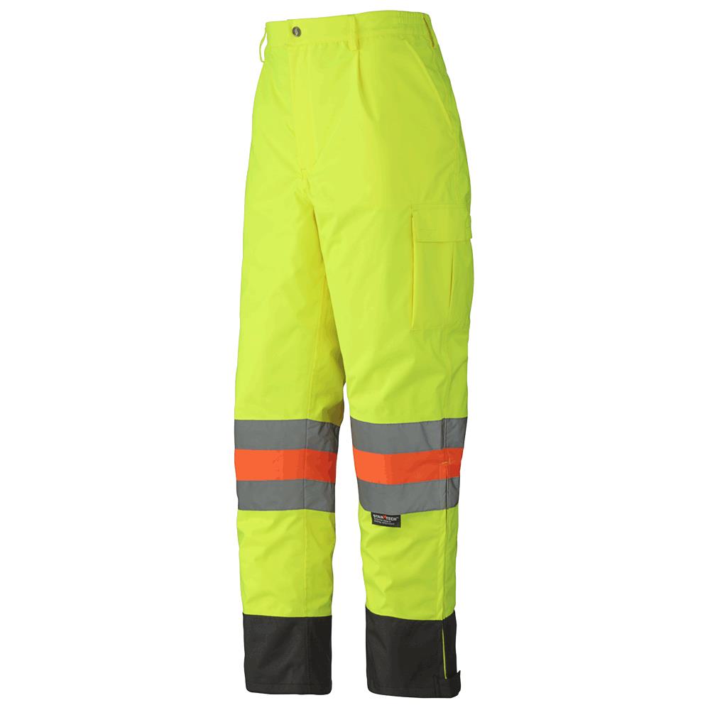 Hi-Viz Waterproof Traffic Safety Pants - Tricot Poly - MTQ Approved