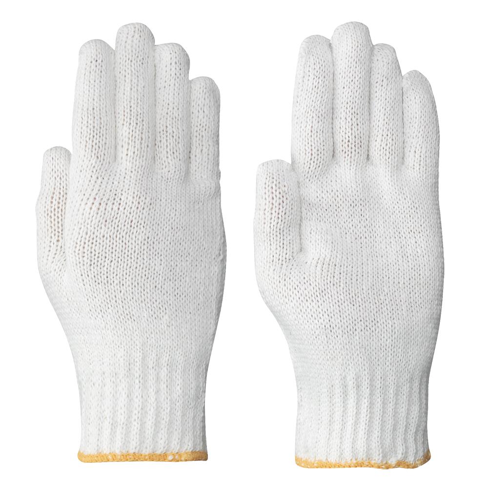 Knitted Poly/Cotton Liners - White