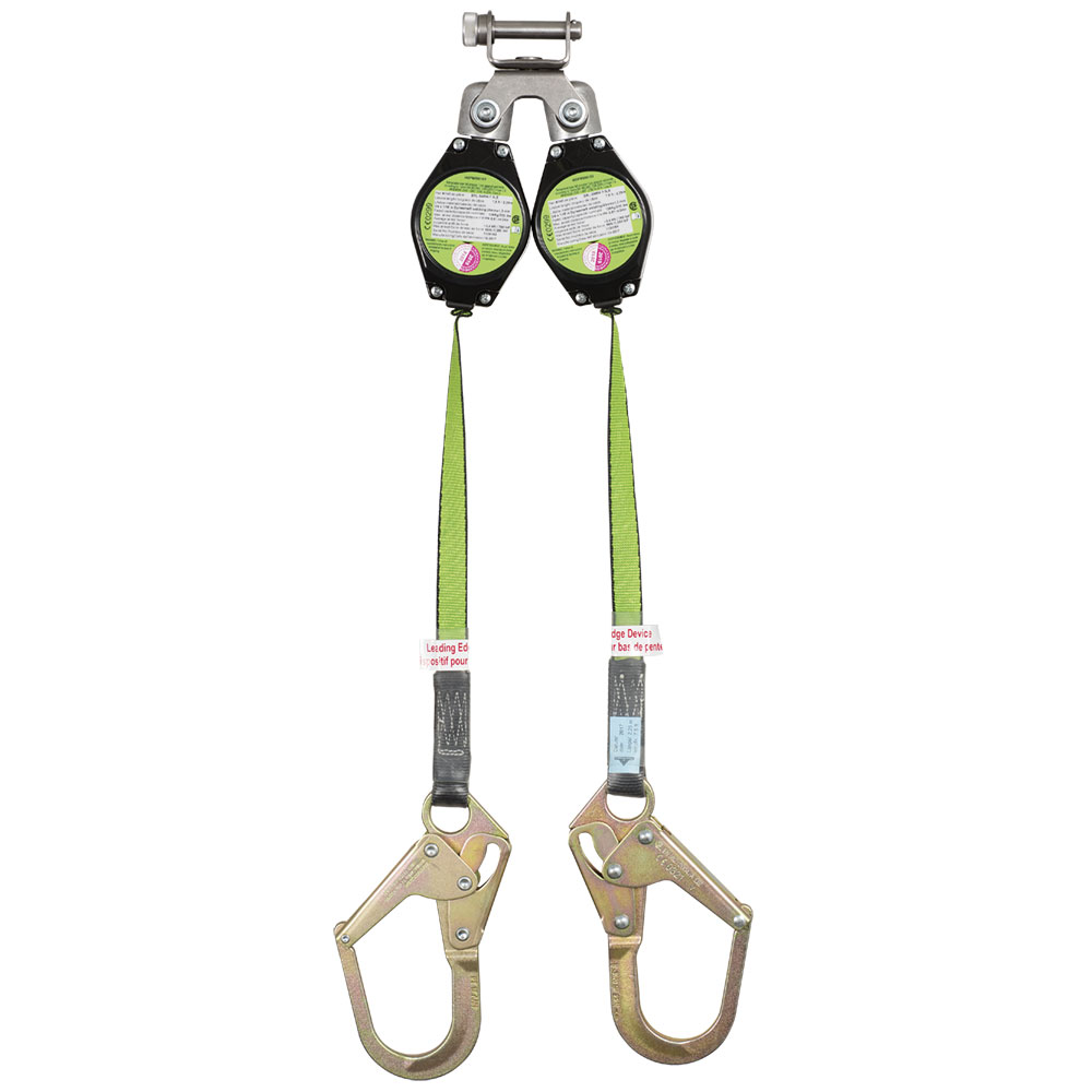 LE SRL's with 1" (25 mm) Webbing - Al Housing - Type 2 - Twin Leg - Form Hook