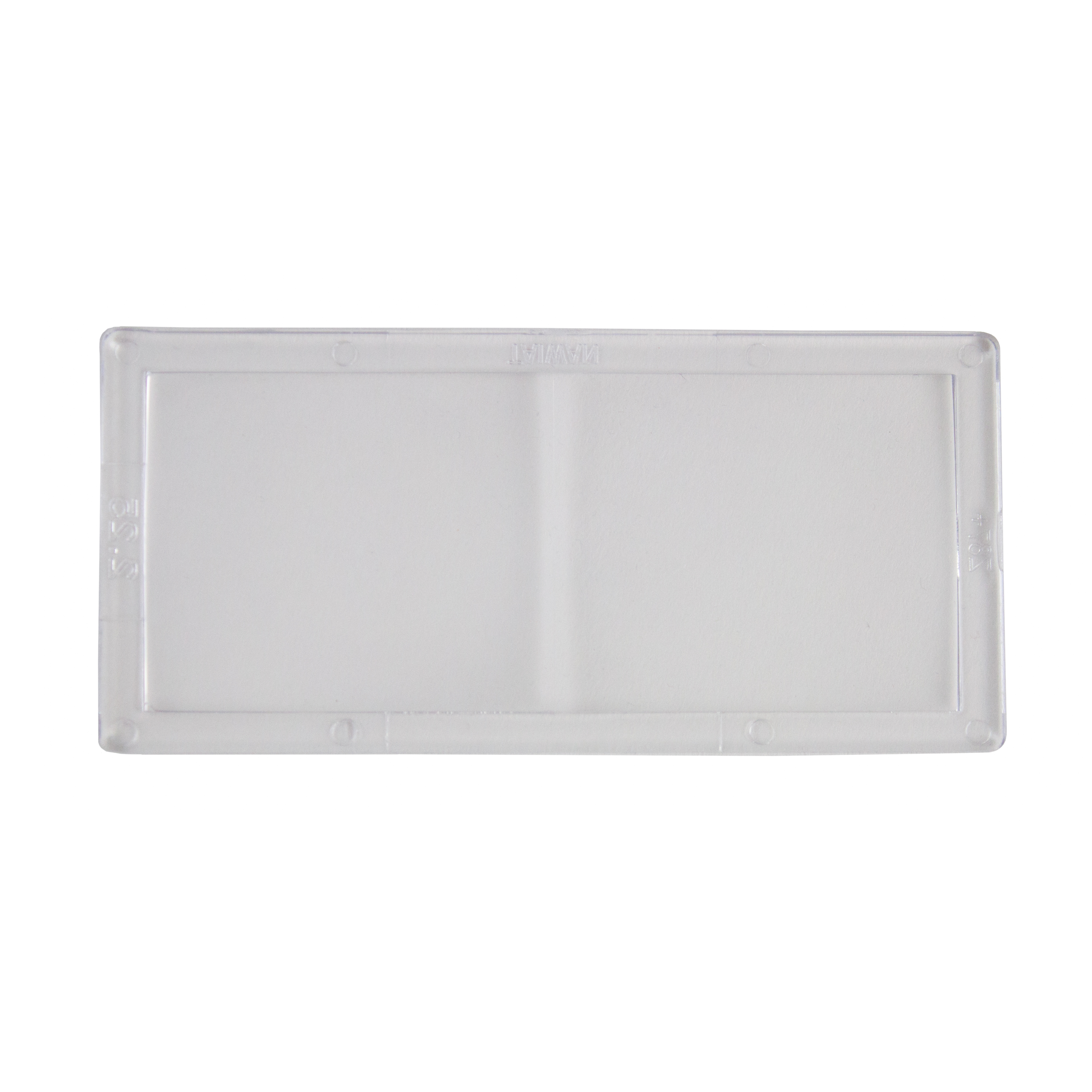 Magnifier plate - 2.5 x magnification