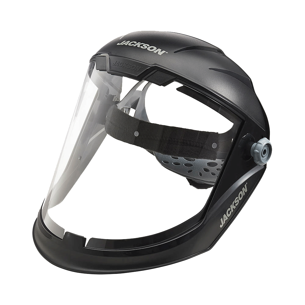 Maxview™ Series Premium Face Shields - Crown, Window and 370 Speed Dial™ Ratcheting Headgear