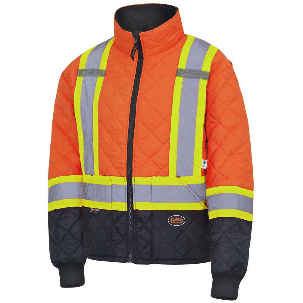 Quilted Freezer Safety Jackets - Pioneer