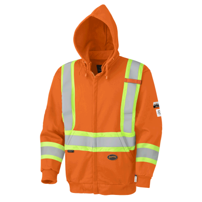 Safety Hoodies - FR/ARC-Rated Zip-Style Heavyweight - Pioneer