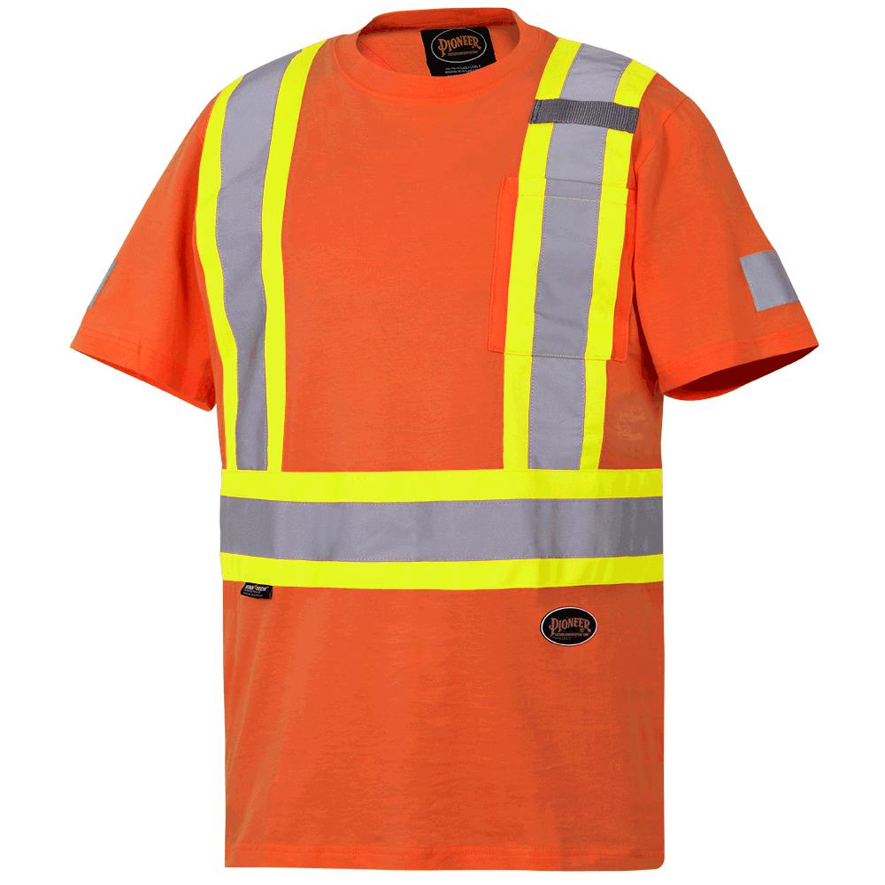 Safety T-Shirts - 100% Cotton - Orange