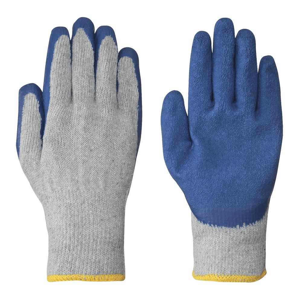 Seamless Knit Latex Gloves - Recycled Poly/Cotton Knit