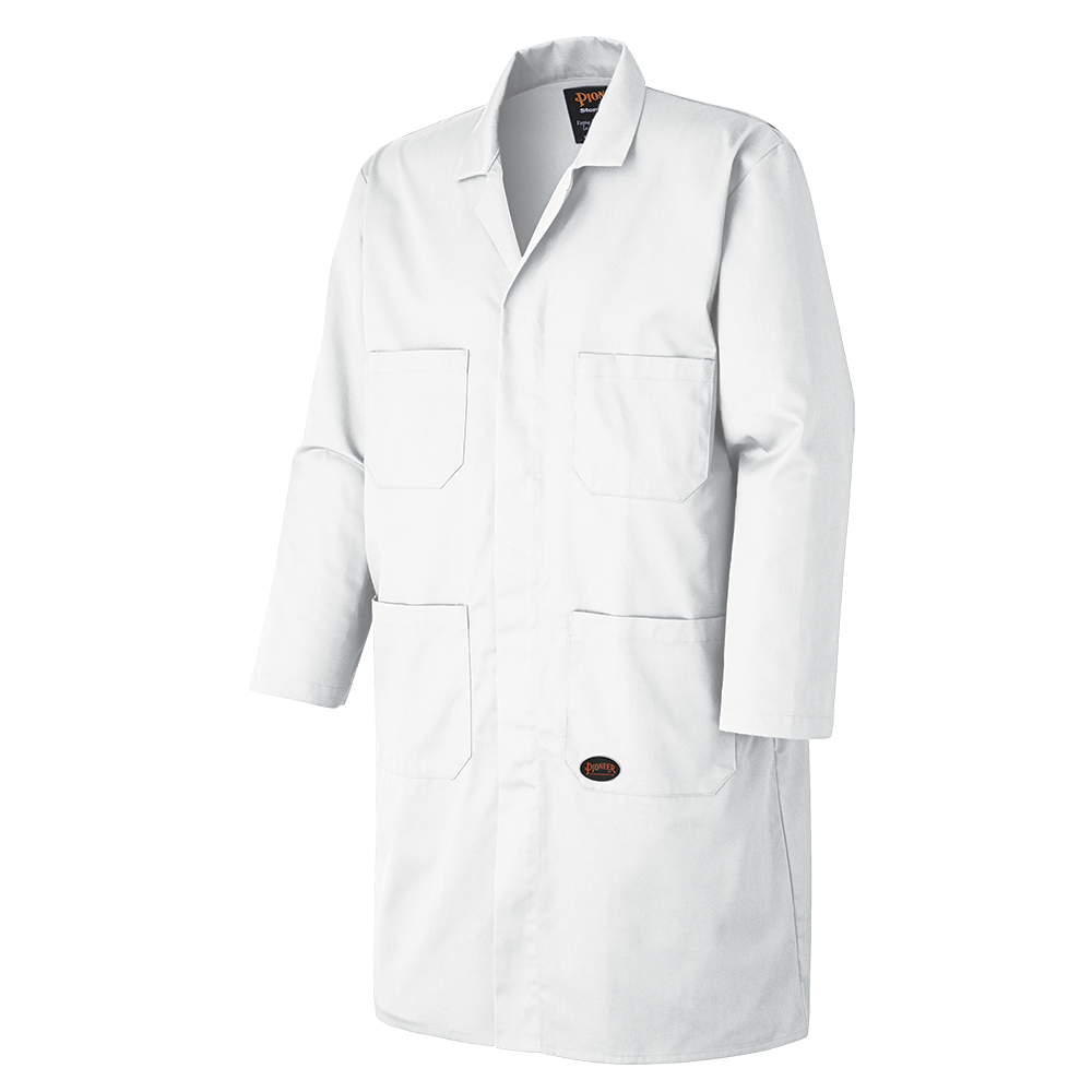 Shop Coat - Poly/Cotton - White