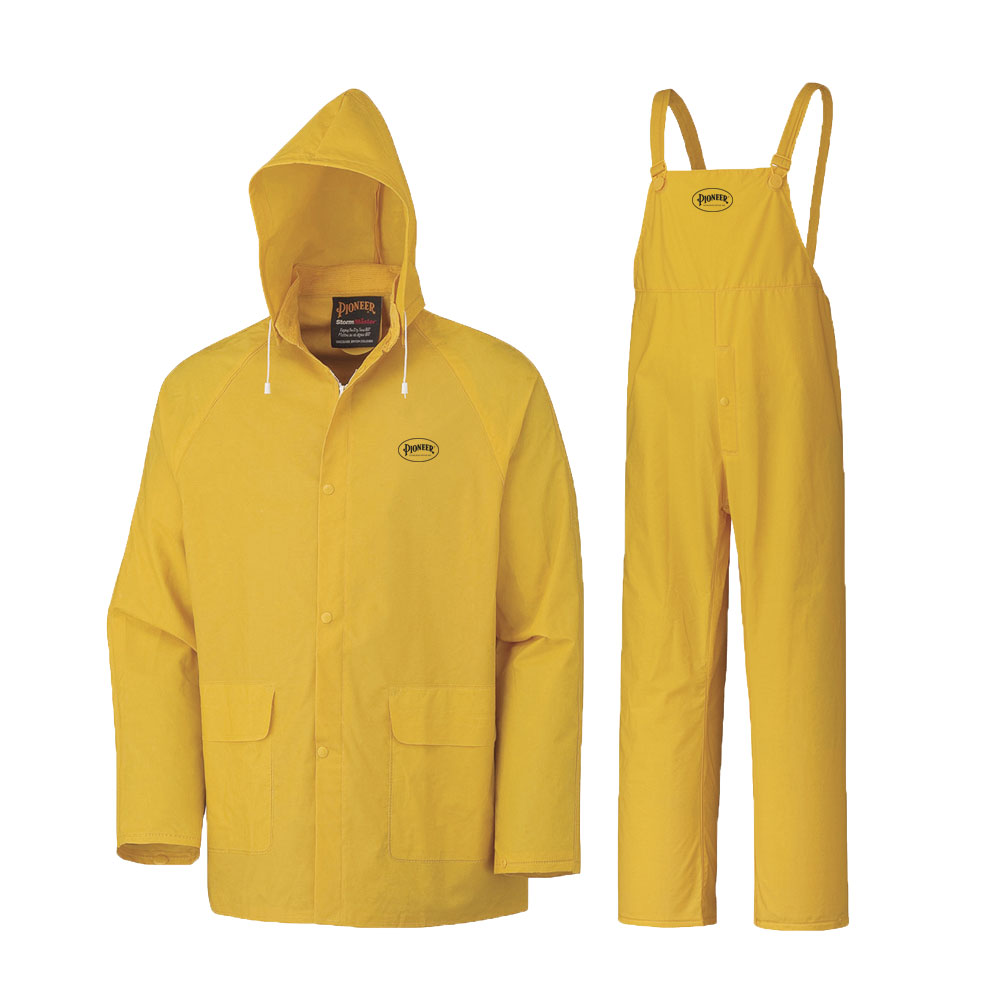 Storm Master® Waterproof 3-Piece Rainsuits - PVC/Poly/PVC - No Hangable Bag