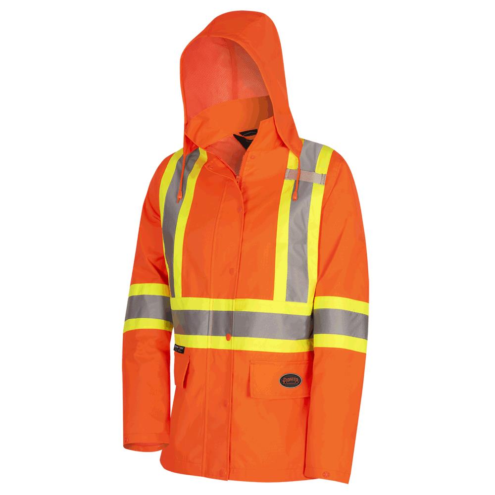 "The Rock" Women's Hi-Vis Waterproof Jackets - Pioneer