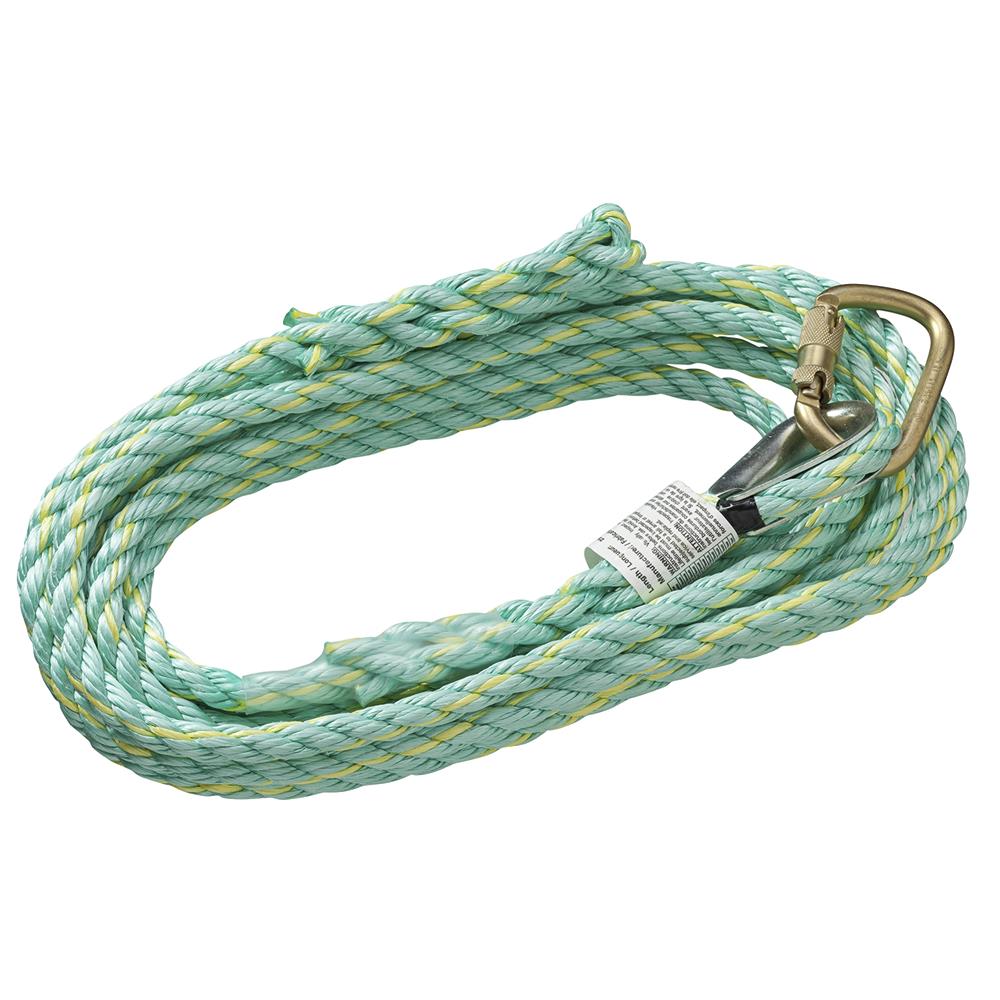 Vertical Lifelines - Carabiner & Back Splice