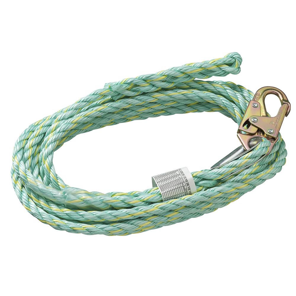 Vertical Lifelines - Snap Hook & Back Splice
