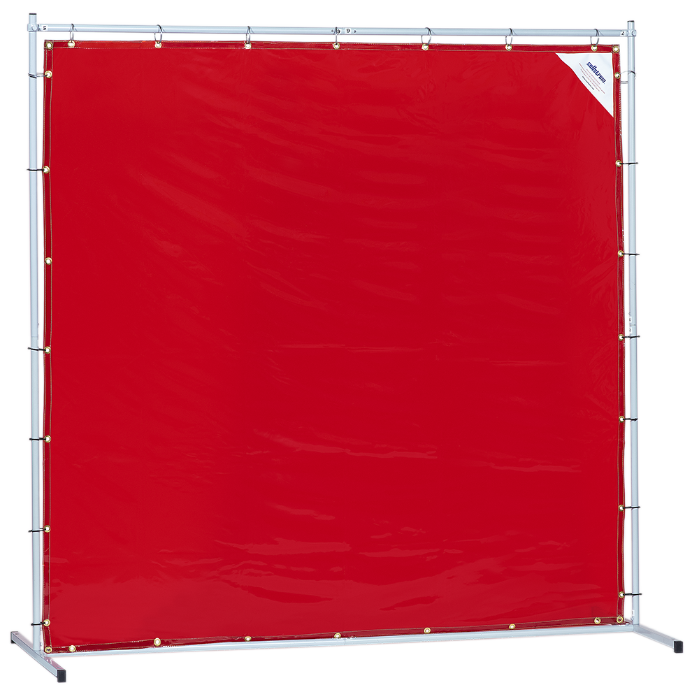 Welding Curtains with Frames - 6'x8'