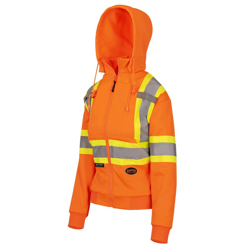 Women's Hi-Vis Safety Hoodies - Fleece - Pioneer